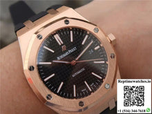 Audemars Piguet Royal Oak 15400OR.OO.D002CR.01 JF Factory Black Dial - Watches