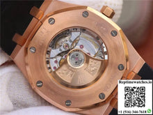 Audemars Piguet Royal Oak 15400OR.OO.D002CR.01 JF Factory Black Dial - Watches