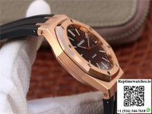 Audemars Piguet Royal Oak 15400OR.OO.D002CR.01 JF Factory Black Dial - Watches