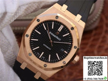 Audemars Piguet Royal Oak 15400OR.OO.D002CR.01 JF Factory Black Dial - Watches