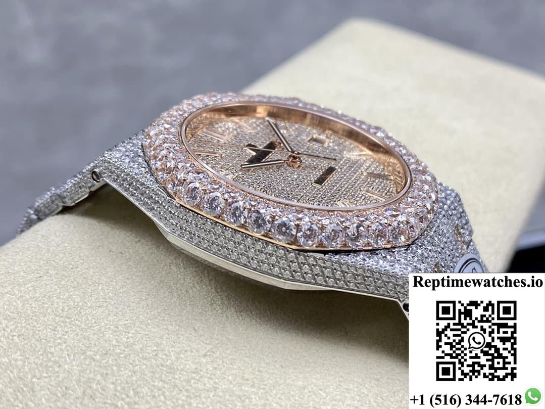 Audemars Piguet Royal Oak 15400Or.021 Amg Factory Date Display-Rep Time Watches