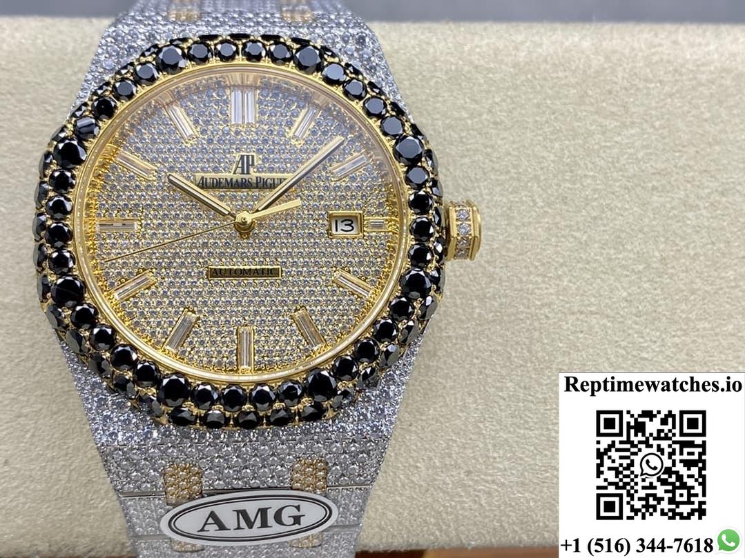 Audemars Piguet Royal Oak 15400Or.024 Amg Factory Diamond Crown-Rep Time Watches