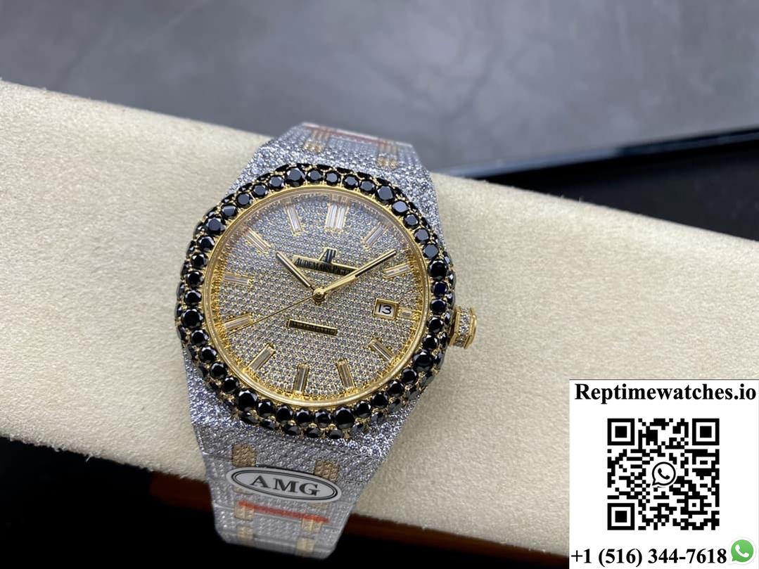 Audemars Piguet Royal Oak 15400Or.024 Amg Factory Diamond Crown-Rep Time Watches