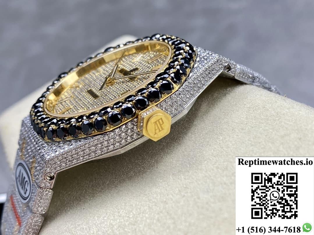 Audemars Piguet Royal Oak 15400Or.024 Amg Factory Diamond Crown-Rep Time Watches