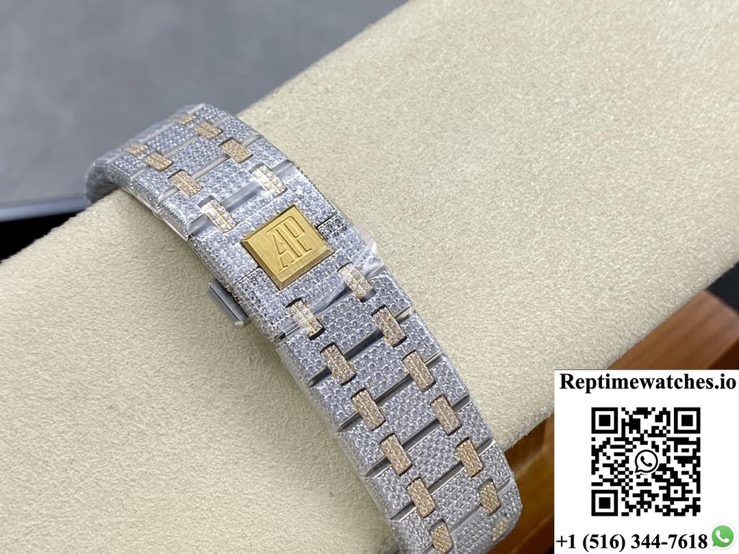 Audemars Piguet Royal Oak 15400Or.024 Amg Factory Diamond Crown-Rep Time Watches