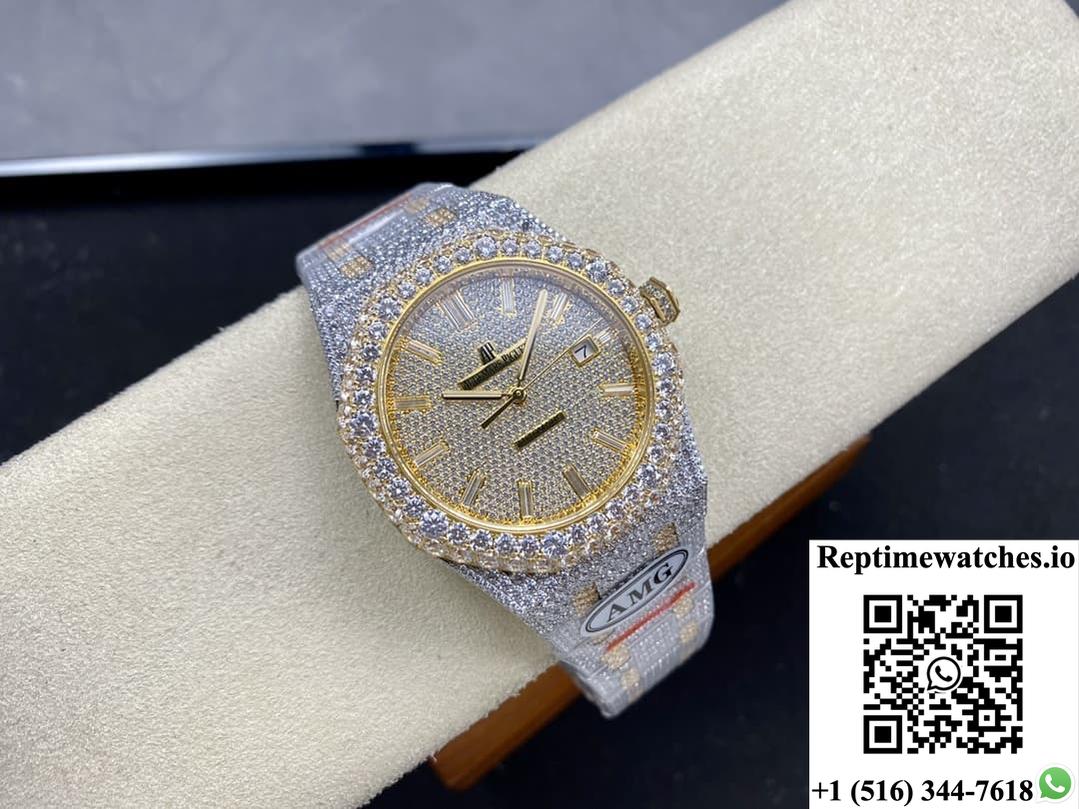 Audemars Piguet Royal Oak 15400Or.026 Amg Factory 41Mm-Rep Time Watches