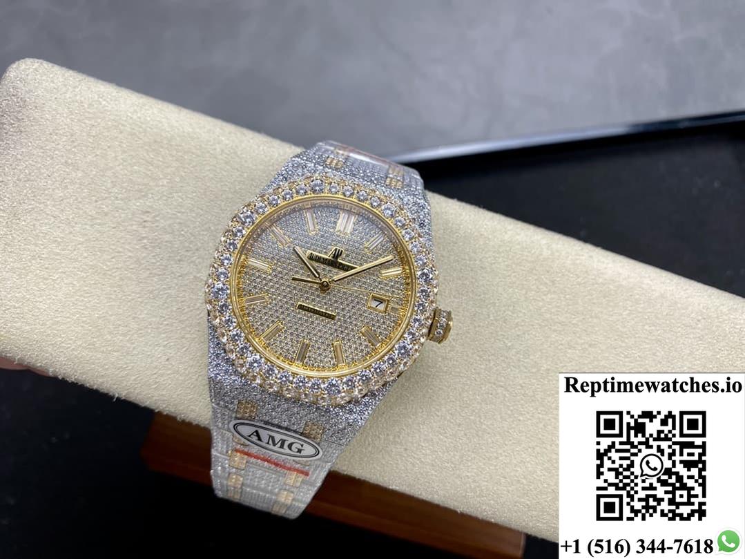 Audemars Piguet Royal Oak 15400Or.026 Amg Factory 41Mm-Rep Time Watches
