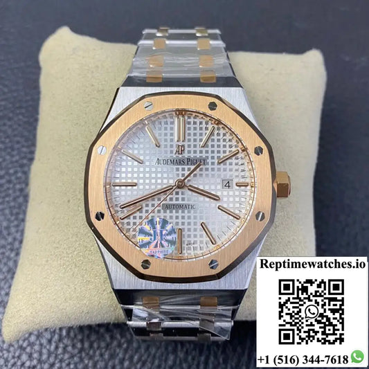 Audemars Piguet Royal Oak 15400SR.OO.1220SR.01 JF Factory Silver Dial Product Photo 1