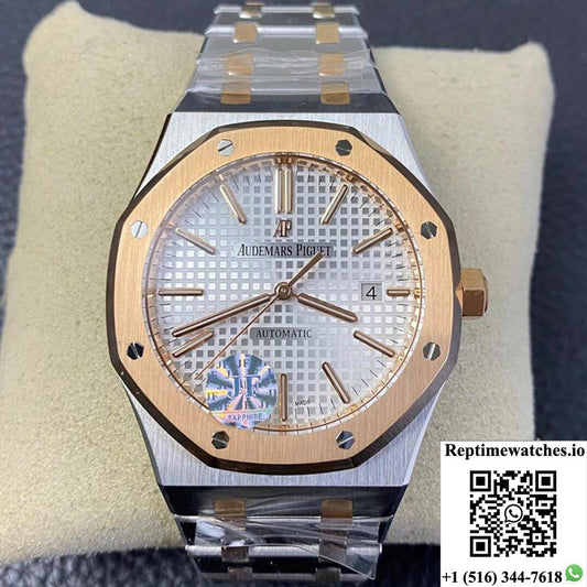 Audemars Piguet Royal Oak 15400Sr.Oo.1220Sr.01 Jf Factory Silver Dial-Rep Time Watches