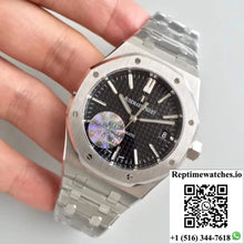 Audemars Piguet Royal Oak 15400ST.OO.1220ST.01 JF Factory V5 Black Dial - Watches