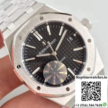 Audemars Piguet Royal Oak 15400ST.OO.1220ST.01 JF Factory V5 Black Dial - Watches