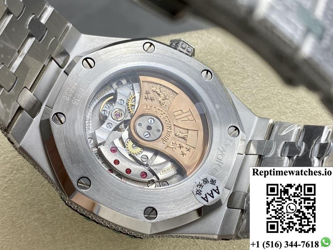 Audemars Piguet Royal Oak 15400St.013 Amg Factory Full Diamond Case-Rep Time Watches