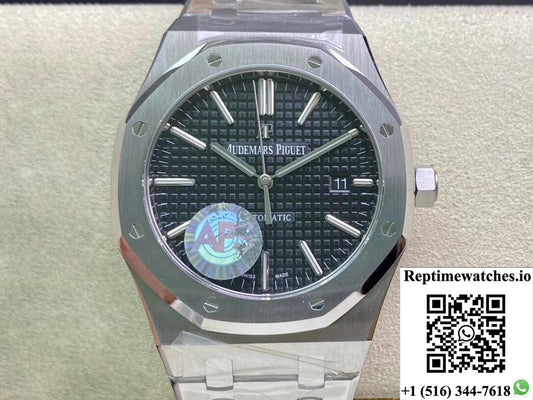 Audemars Piguet Royal Oak 15400St.Oo.1220St.01 Aps Factory Black Dial-Rep Time Watches