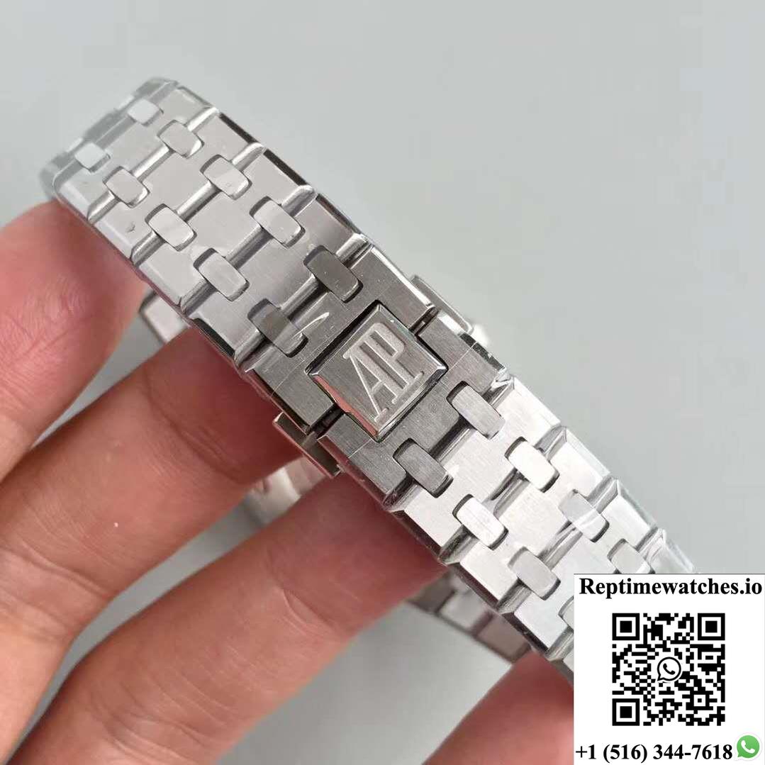 Audemars Piguet Royal Oak 15400St.Oo.1220St.01 Jf Factory V5 Black Dial-Rep Time Watches