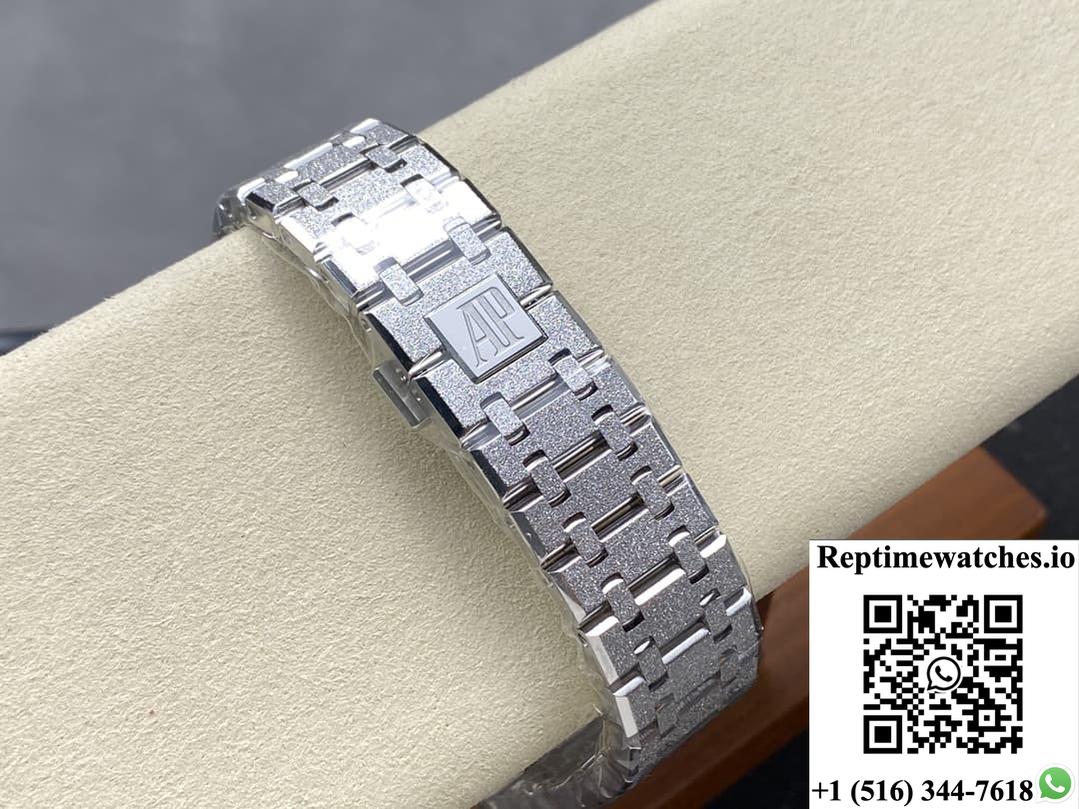 Audemars Piguet Royal Oak 15407Bc.Gg.1224Bc.01 Thb Factory Frost Gold-Rep Time Watches