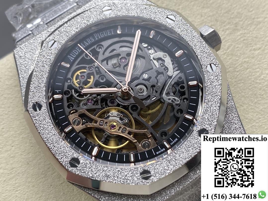 Audemars Piguet Royal Oak 15407Bc.Gg.1224Bc.01 Thb Factory Frost Gold-Rep Time Watches