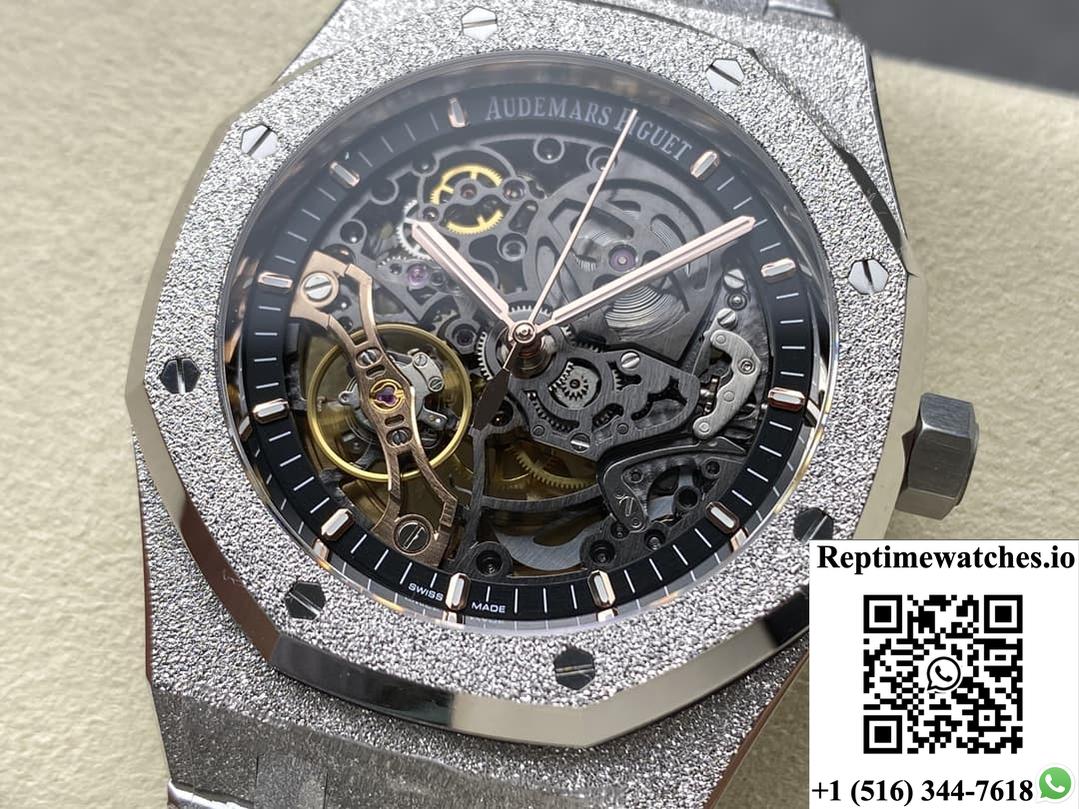 Audemars Piguet Royal Oak 15407Bc.Gg.1224Bc.01 Thb Factory Frost Gold-Rep Time Watches
