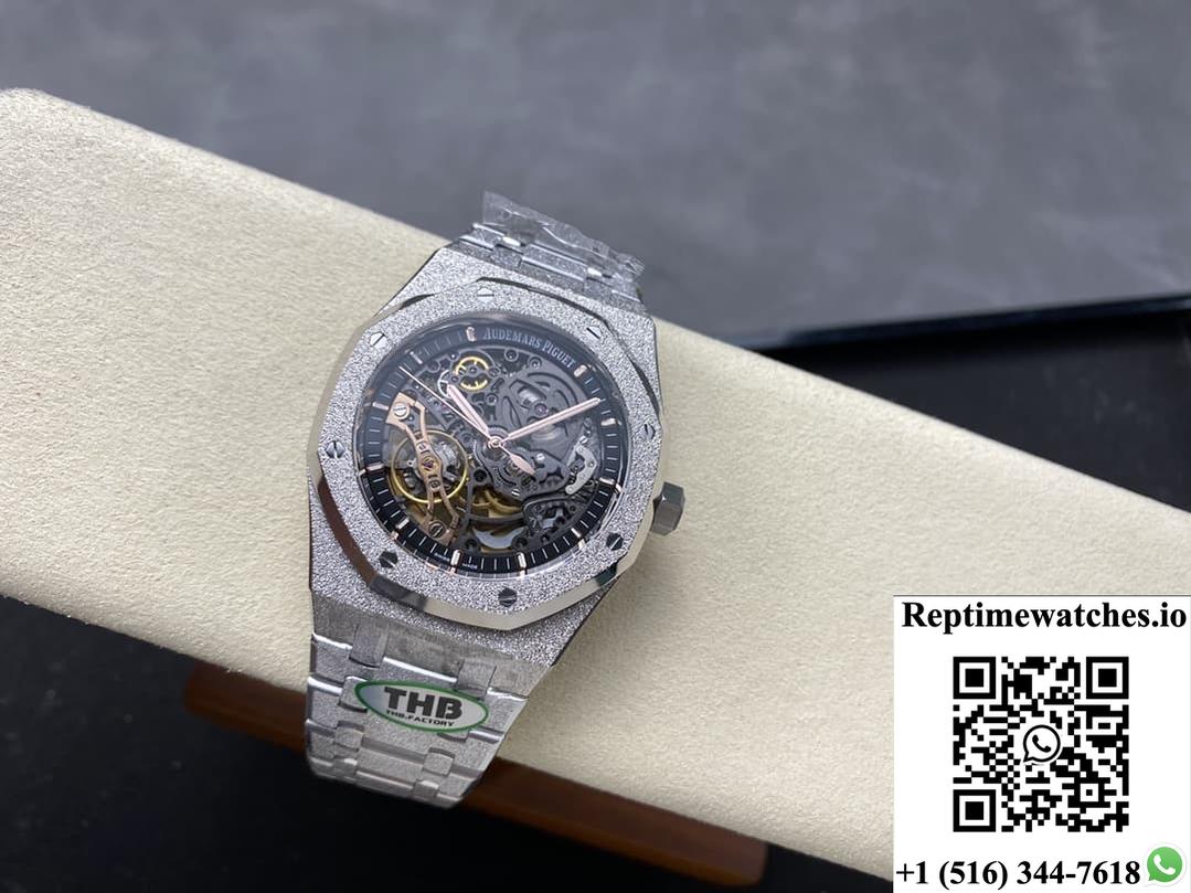 Audemars Piguet Royal Oak 15407Bc.Gg.1224Bc.01 Thb Factory Frost Gold-Rep Time Watches