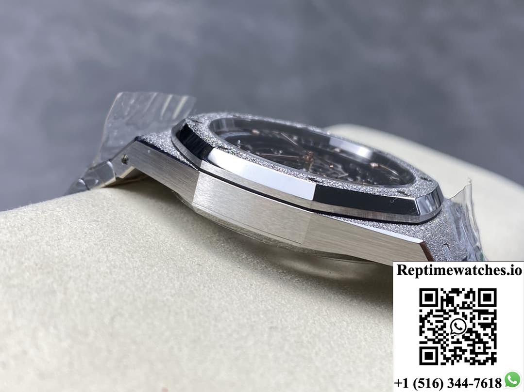 Audemars Piguet Royal Oak 15407Bc.Gg.1224Bc.01 Thb Factory Frost Gold-Rep Time Watches