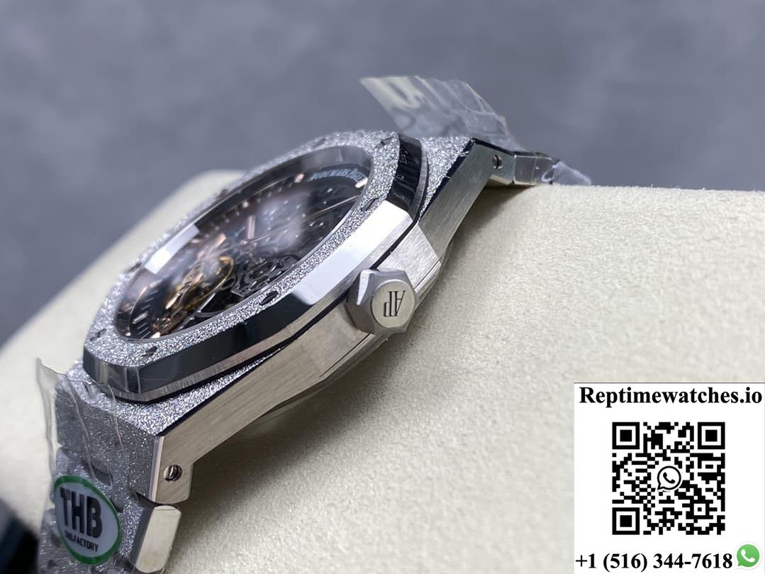 Audemars Piguet Royal Oak 15407Bc.Gg.1224Bc.01 Thb Factory Frost Gold-Rep Time Watches