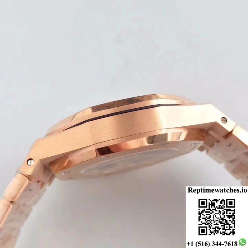 Audemars Piguet Royal Oak 15407Or.Oo.1220Or.01 Jf Factory Skeleton Dial-Rep Time Watches