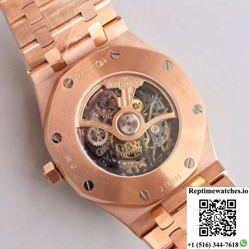 Audemars Piguet Royal Oak 15407Or.Oo.1220Or.01 Jf Factory Skeleton Dial-Rep Time Watches