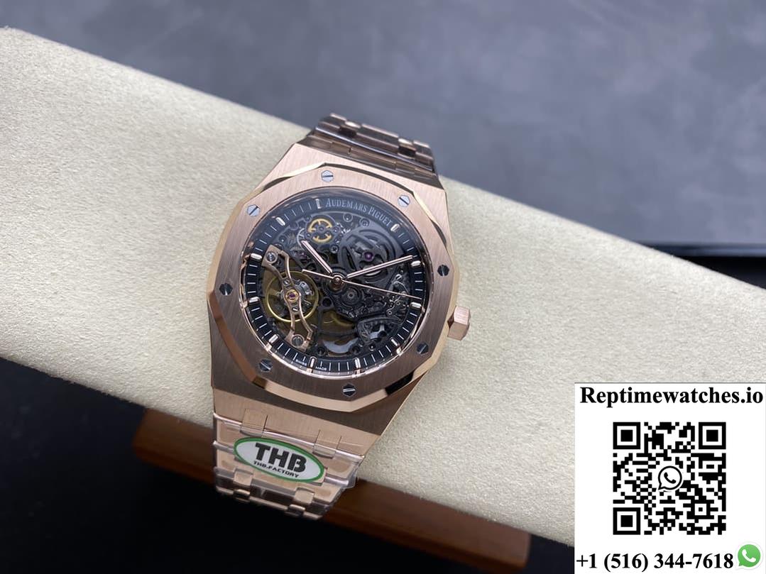 Audemars Piguet Royal Oak 15407Or.Oo.1220Or.01 Thb Factory Rose Gold-Rep Time Watches