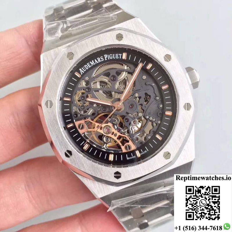 Audemars Piguet Royal Oak 15407St.Oo.1220St.01 Jf Factory Skeleton Dial-Rep Time Watches