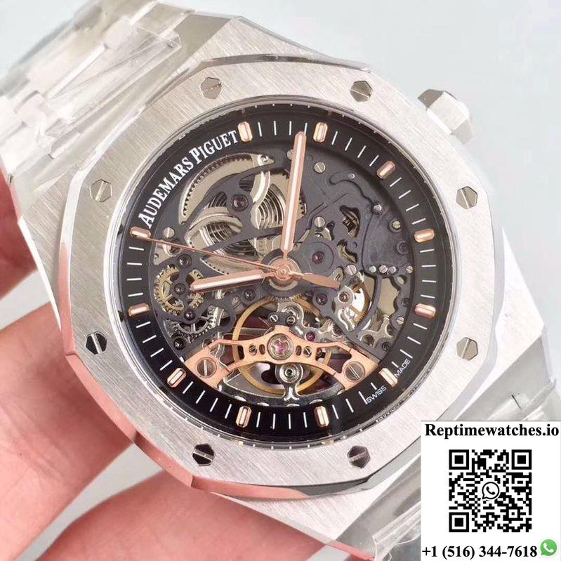 Audemars Piguet Royal Oak 15407St.Oo.1220St.01 Jf Factory Skeleton Dial-Rep Time Watches