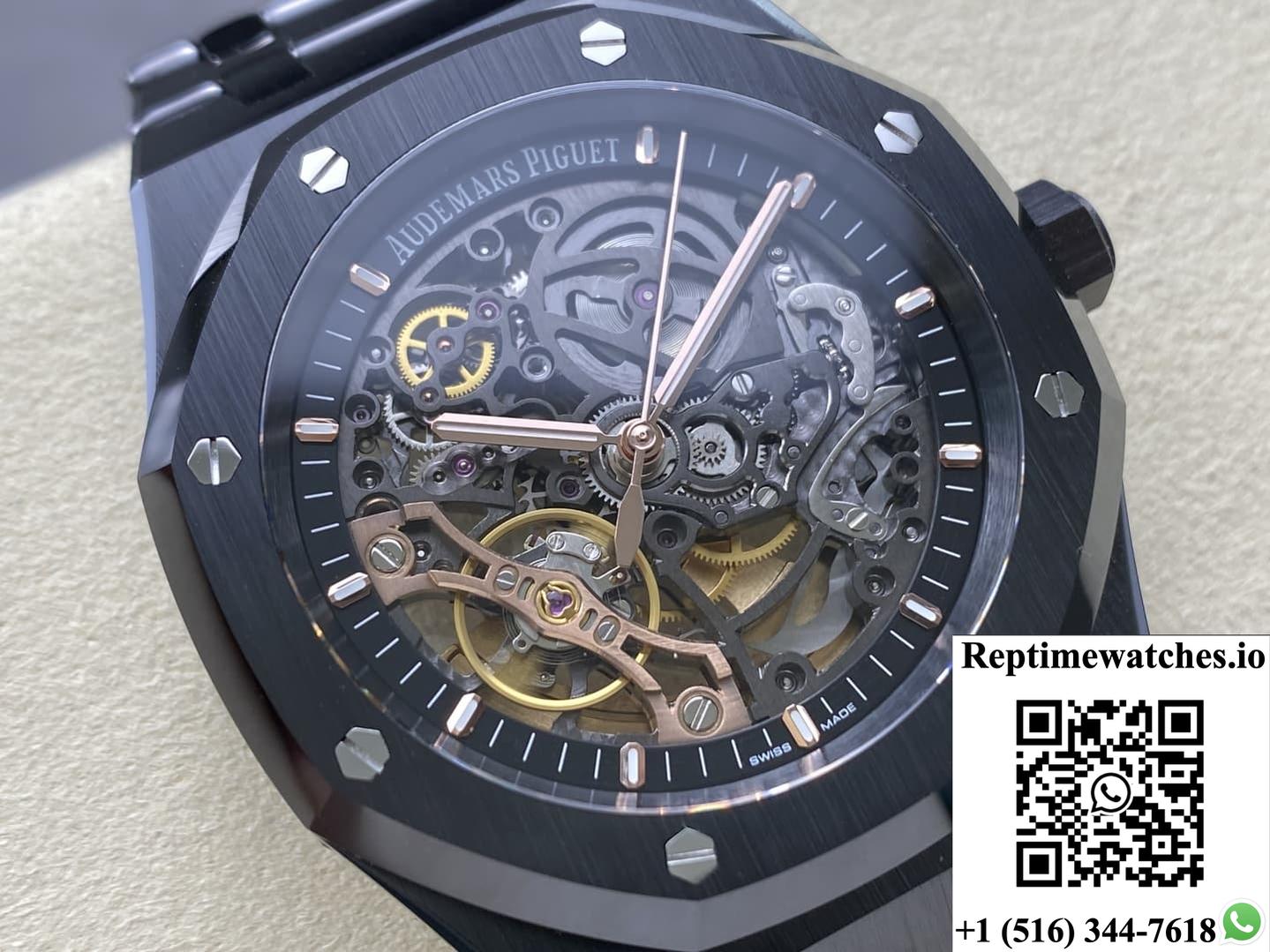 Audemars Piguet Royal Oak 15416Ce.Oo.1225Ce.01 Thb Factory Black Strap-Rep Time Watches