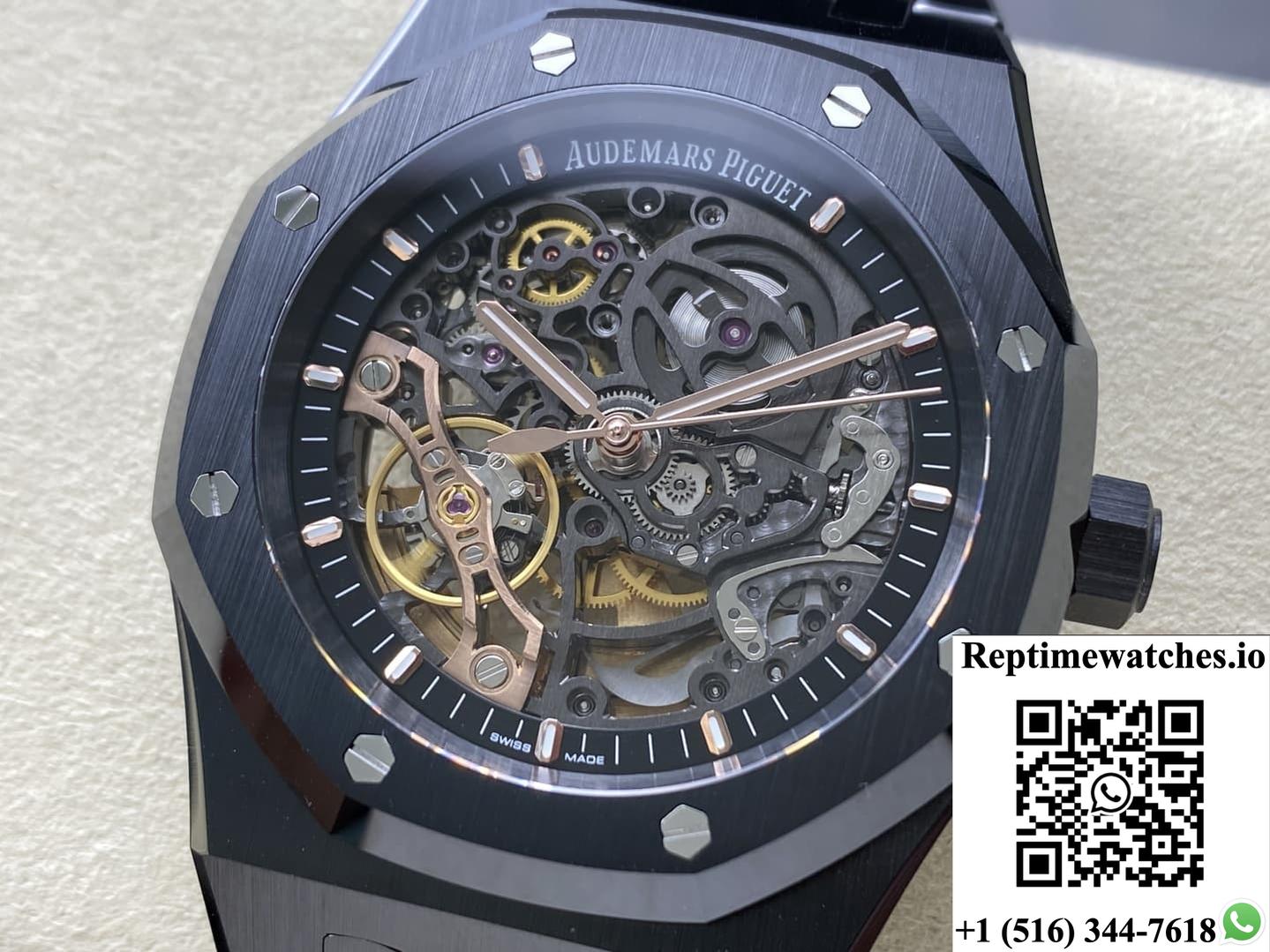 Audemars Piguet Royal Oak 15416Ce.Oo.1225Ce.01 Thb Factory Black Strap-Rep Time Watches