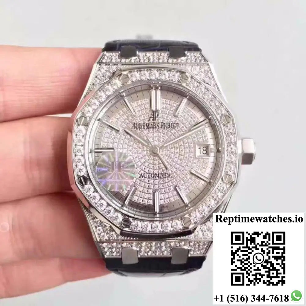 Audemars Piguet Royal Oak 15450 JF Factory Diamond Dial - Watches