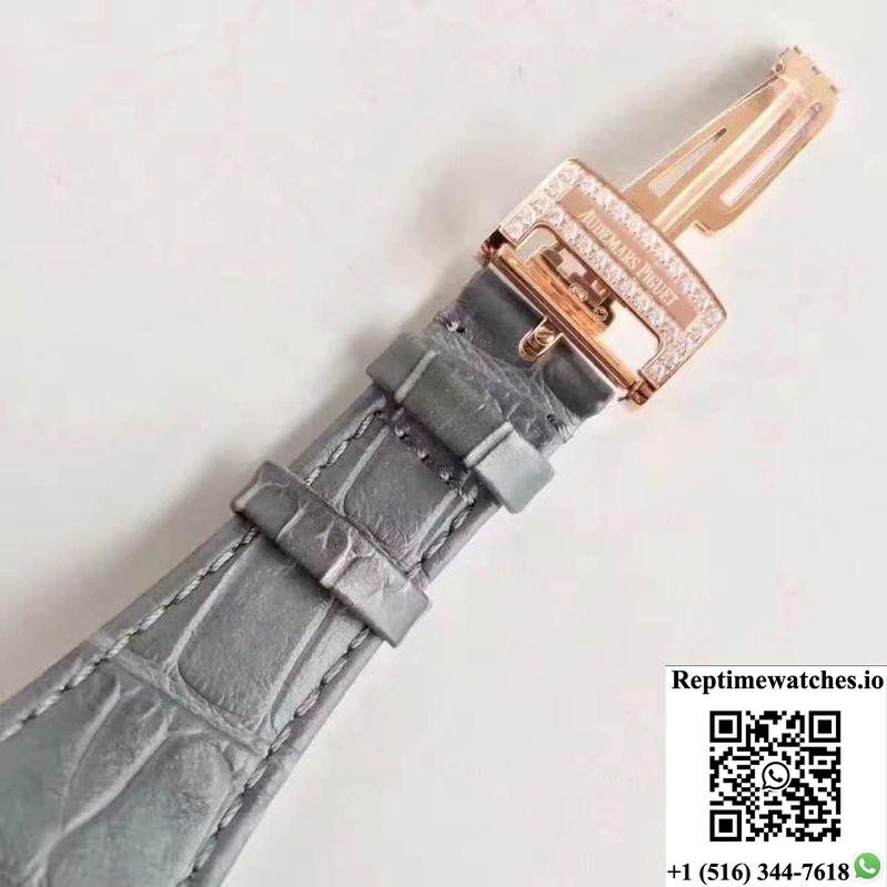Audemars Piguet Royal Oak 15450 Jf Factory Rose Gold Diamond Dial-Rep Time Watches