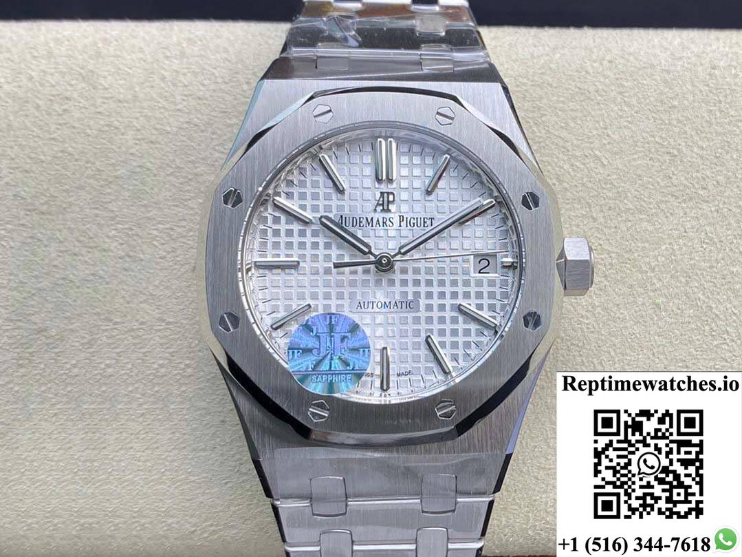 Audemars Piguet Royal Oak 15450St.Oo.1256St.01 Jf Factory Silver Dial-Rep Time Watches