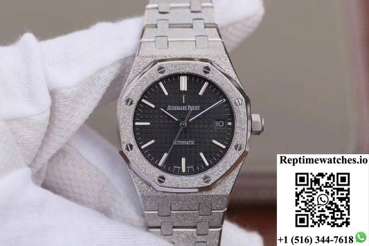 Audemars Piguet Royal Oak 15454Bc.Gg.1259Bc.01 Jh Factory Black Dial-Rep Time Watches