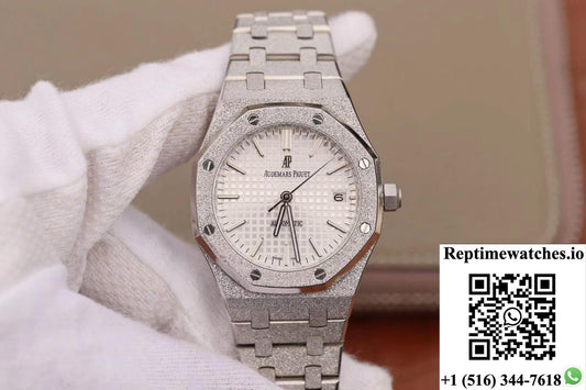 Audemars Piguet Royal Oak 15454Bc.Gg.1259Bc.01 Jh Factory Silver Dial-Rep Time Watches