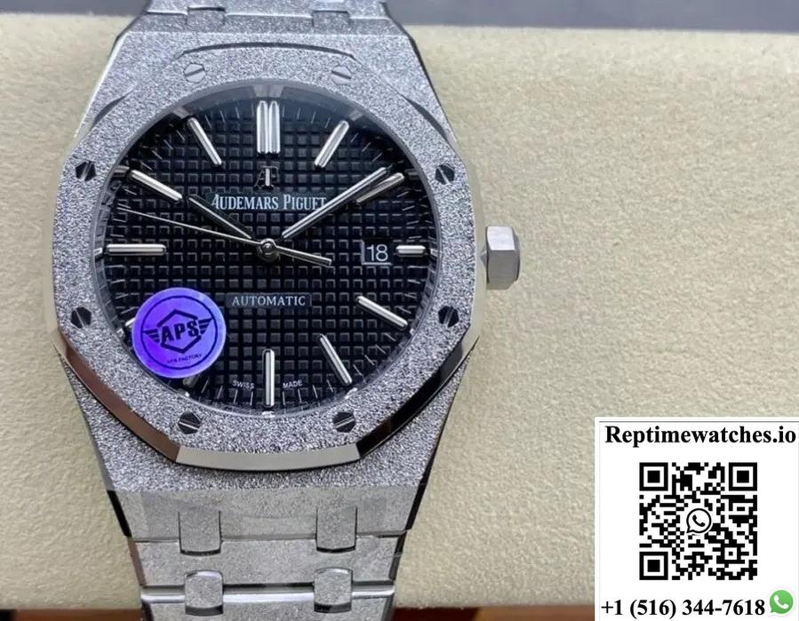 Audemars Piguet Royal Oak 15454Bc.Gg.1259Bc.03 Aps Factory White Gold Case-Rep Time Watches