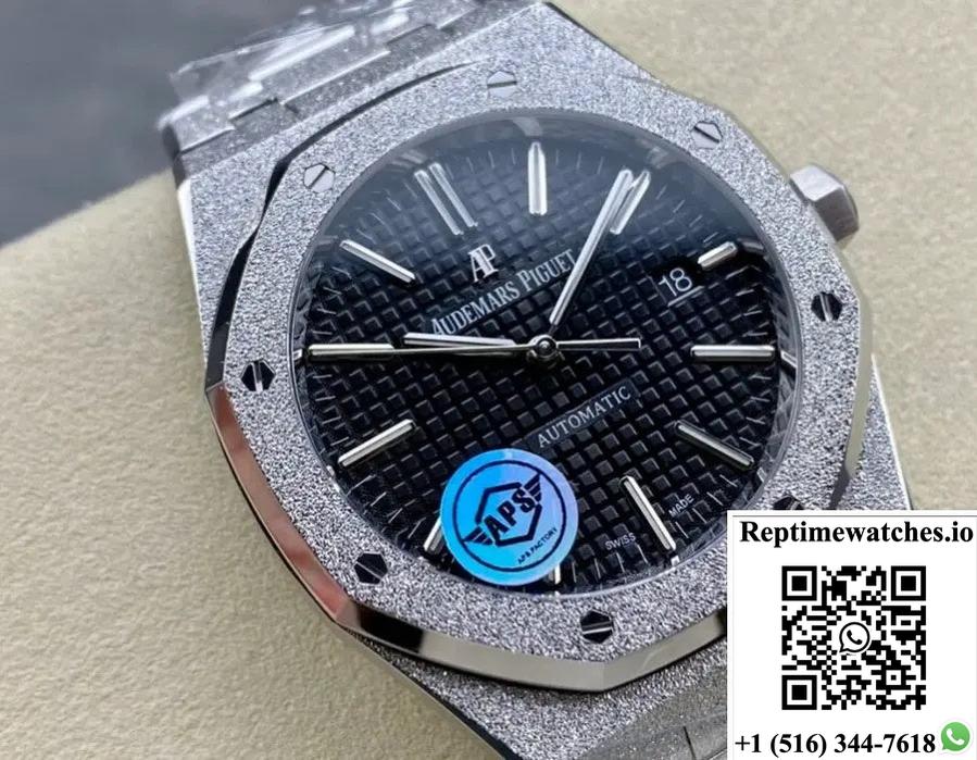 Audemars Piguet Royal Oak 15454Bc.Gg.1259Bc.03 Aps Factory White Gold Case-Rep Time Watches