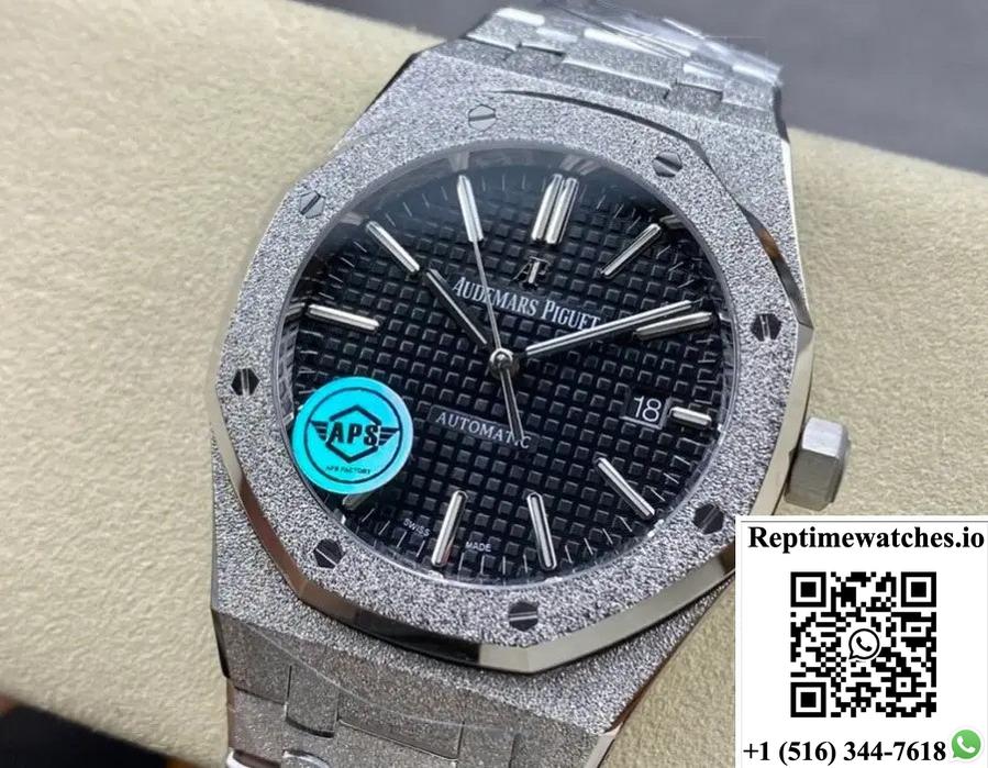 Audemars Piguet Royal Oak 15454Bc.Gg.1259Bc.03 Aps Factory White Gold Case-Rep Time Watches