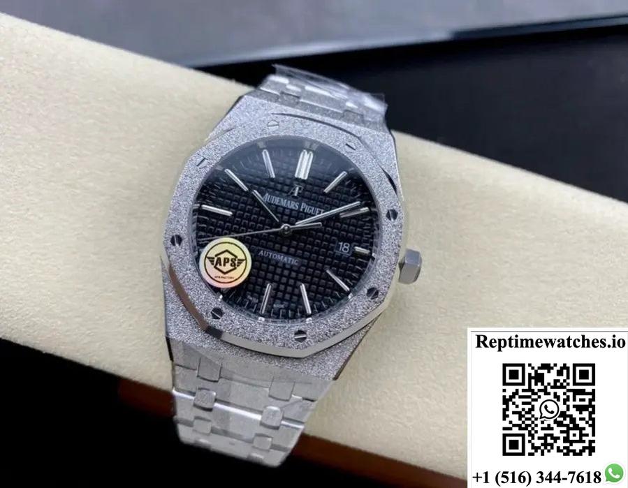 Audemars Piguet Royal Oak 15454Bc.Gg.1259Bc.03 Aps Factory White Gold Case-Rep Time Watches