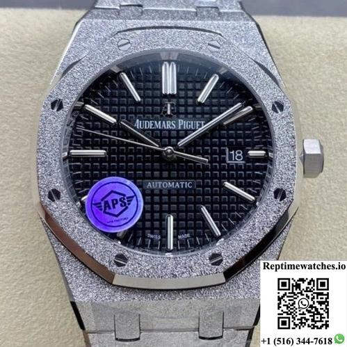 Audemars Piguet Royal Oak 15454Bc.Gg.1259Bc.03 Aps Factory White Gold Case-Rep Time Watches