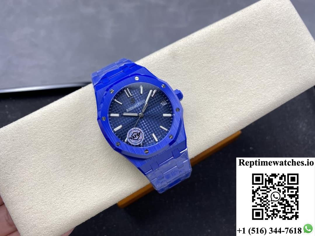 Audemars Piguet Royal Oak 15500 Aps Factory Blue Dial-Rep Time Watches