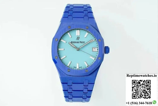 Audemars Piguet Royal Oak 15500 APS Factory Blue Strap