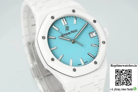 Audemars Piguet Royal Oak 15500 APS Factory “Tapisserie” Checkered Dial