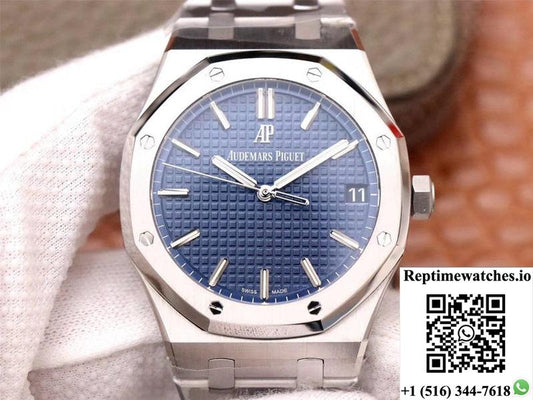 Audemars Piguet Royal Oak 15500St.Oo.1220St.01 Zf Factory Blue Dial-Rep Time Watches