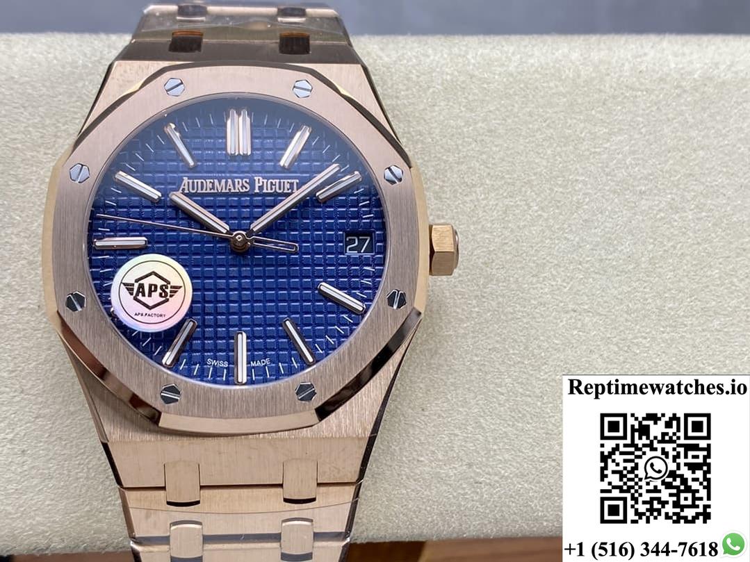 Audemars Piguet Royal Oak 15510Or.Oo.1320Or.03 Aps Factory V2 Rose Gold-Rep Time Watches