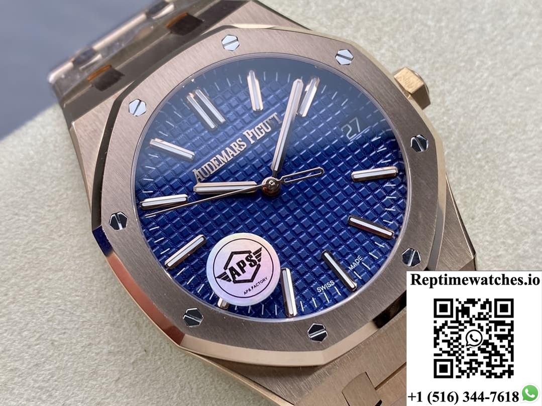 Audemars Piguet Royal Oak 15510Or.Oo.1320Or.03 Aps Factory V2 Rose Gold-Rep Time Watches
