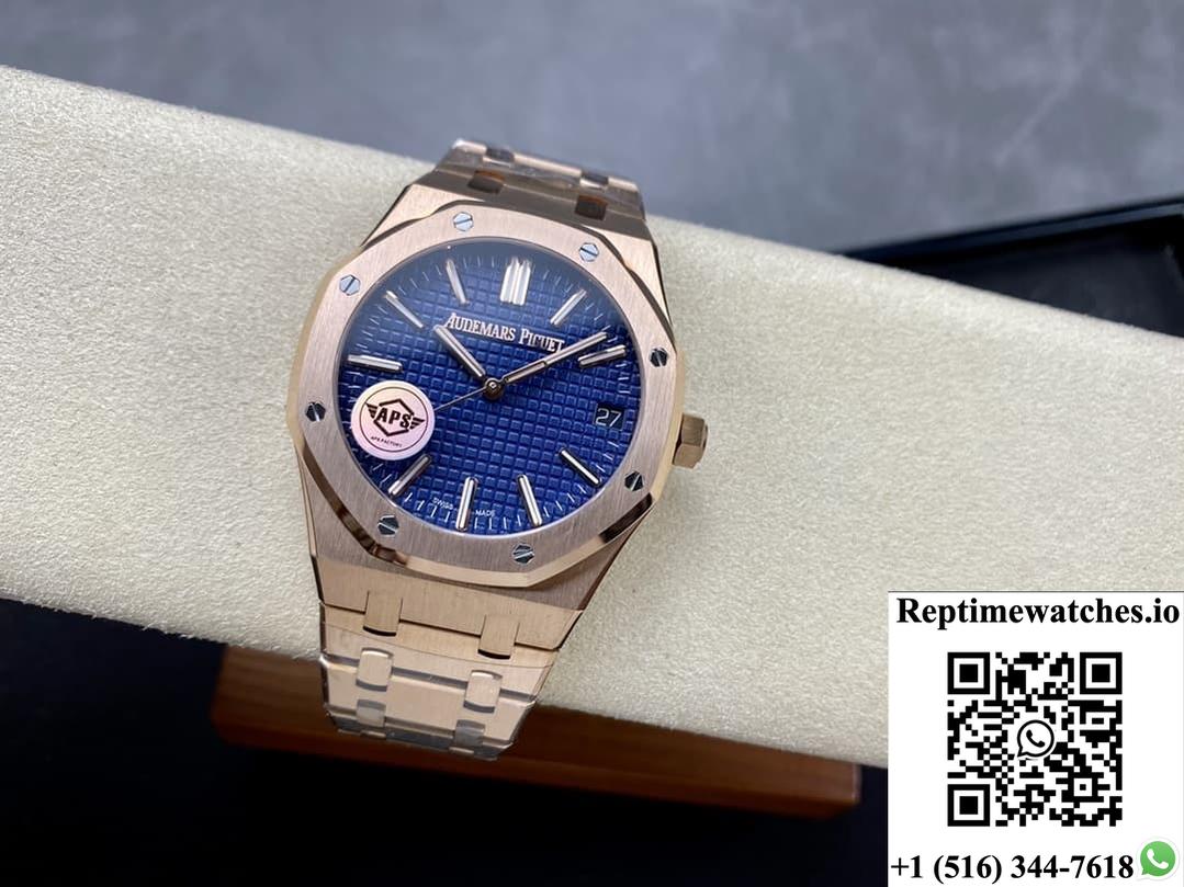 Audemars Piguet Royal Oak 15510Or.Oo.1320Or.03 Aps Factory V2 Rose Gold-Rep Time Watches