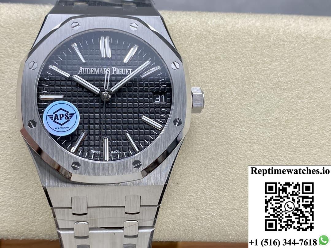 Audemars Piguet Royal Oak 15510St.Oo.1320St.07 Aps Factory V2 Black Dial-Rep Time Watches