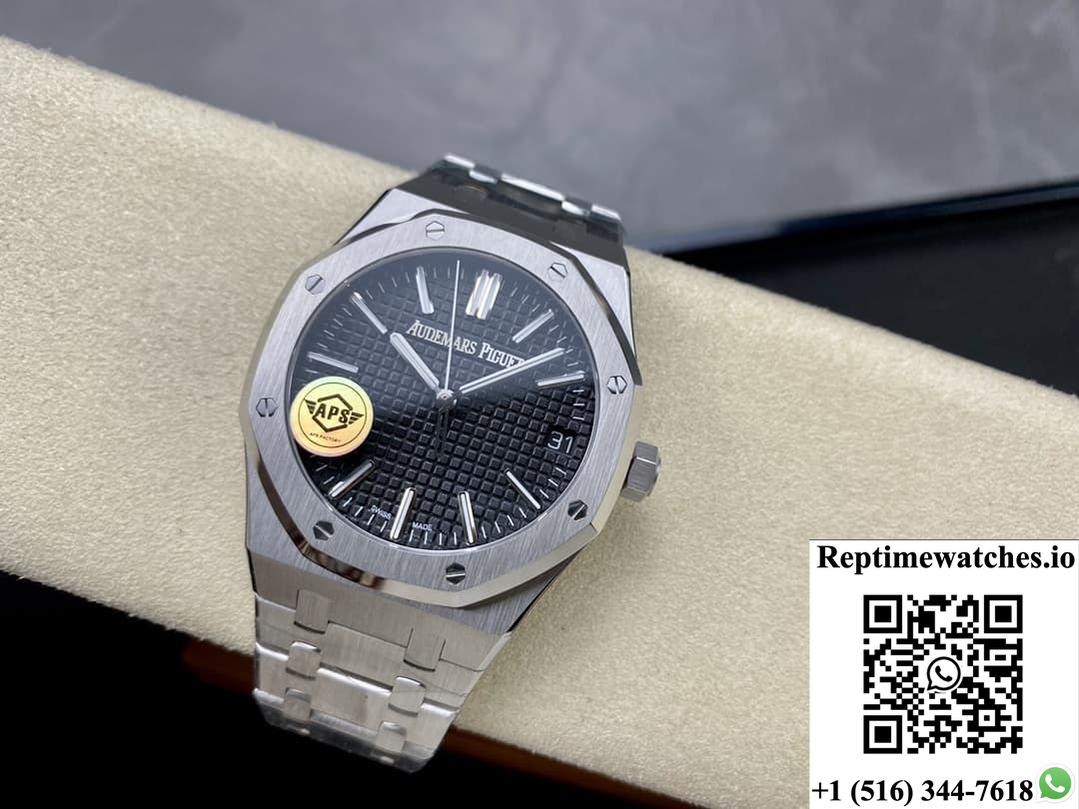 Audemars Piguet Royal Oak 15510St.Oo.1320St.07 Aps Factory V2 Black Dial-Rep Time Watches